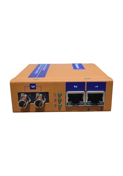 Henrich Hemc3-sst-vlw Endüstriyel Ethernet Medya Dönüştürücü Dın-rail Unmanaged Converter
