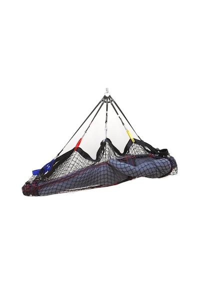 Kong Caronte Ultralight Helikopter İle Taşıma Ağı Sedye Easa Cs-005 Uyumlu + Crux Bağlantı Dahil Siyah