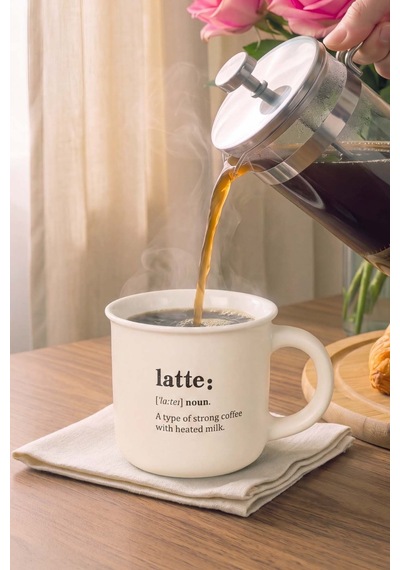 Latte Mottolu Lory Porselen Kupa 380 Ml Krem