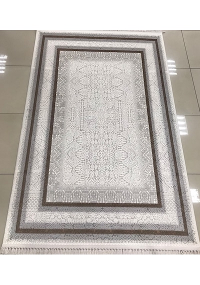 Padişah Halı Santo 77771 070 Serisi Akrilik Salon Oturma Yatak Odası Halısı Kahve