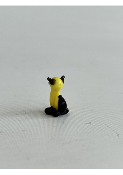 El Yapımı Mini Murano Cam Kedi Biblo A142-02