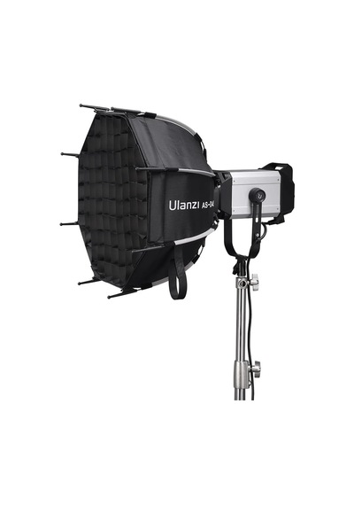 As-045 Izgaralı Ve Gridli Softbox, 45 Cm Siyah