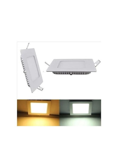 15 W Sıva Altı Kare Led Panel Beyaz Işık