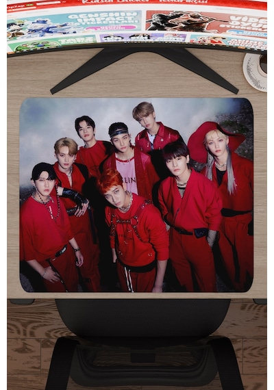 Stray Kids V2 48x40 Xl Gaming Kauçuk Kaymaz Taban Mouse Pad Fare Altlığı