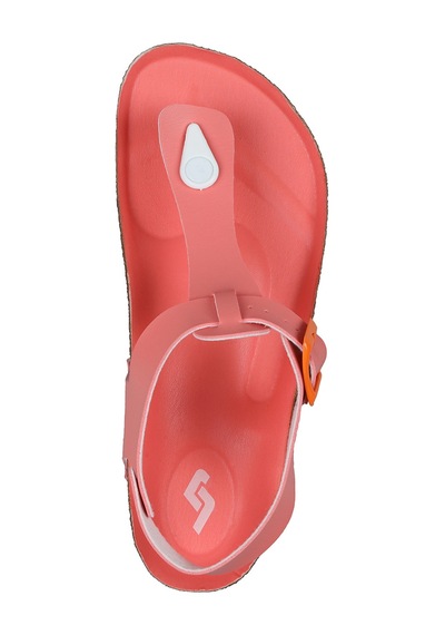 Jump 50006 Somon Pembe Parmak Arası Sandalet Yazlık Kadın Sandalet 50006-(575067794)