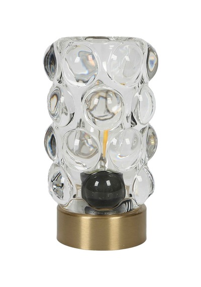 Vitale Bologna Şeffaf Led Fener 9 9 15 Cm Ak.kı0031