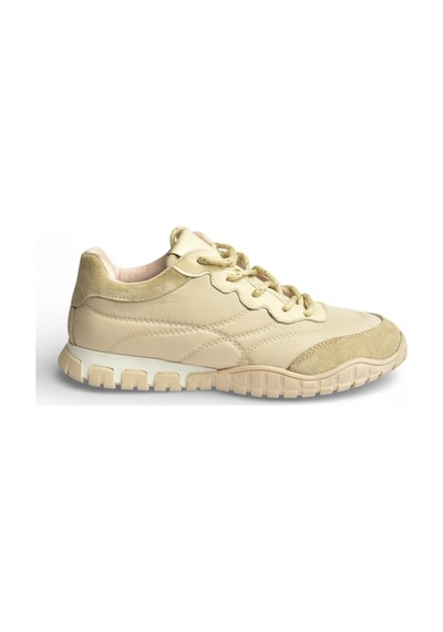 Fox Shoes Y312515704 Bej Kumaş Kadın Spor Ayakkabı Sneakers Bej