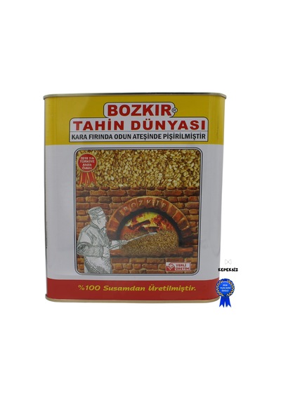 Bozkır Tahin Dünyası Kepeksiz Tahin Teneke 1750 G
