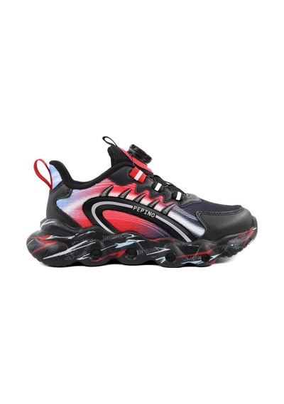 Pepino 2223 Siyah-kırmızı Çocuk Sneakers
