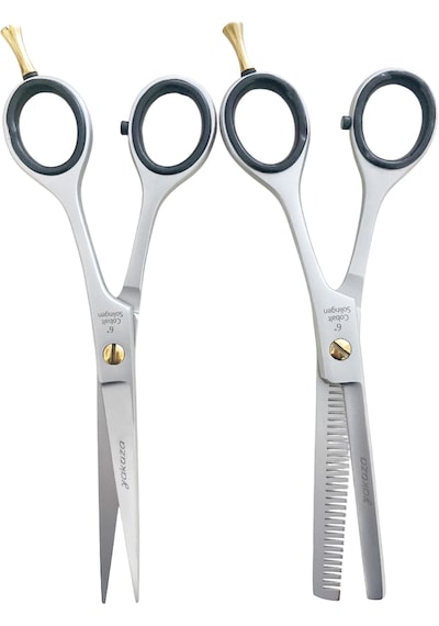 Yakuza Solingen Cobalt Makas Set Kuaför Berber Makası 6inc Ara Makas 6 Inc