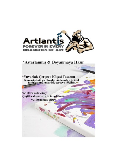Kare Yuvarlak Ve Altıgen Tuval 30 Cm 1 Paket 30x30 Cm Arkadan Zımbalı Astarlı Resim Tuvali Akrilik Yağlı Boya Altıgen