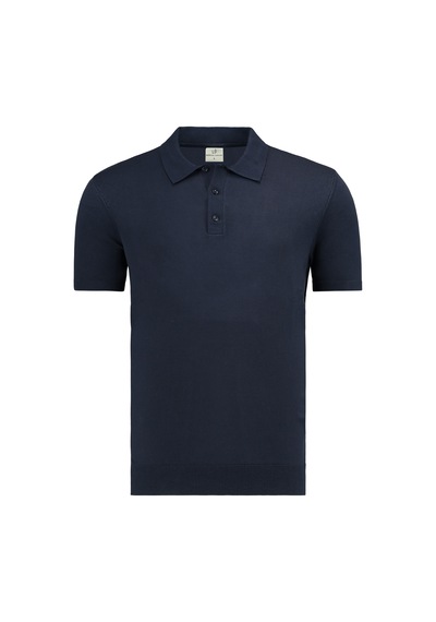 Anthony Jackson Premium Erkek Triko Polo Yaka T-shirt Giovanni Lacivert