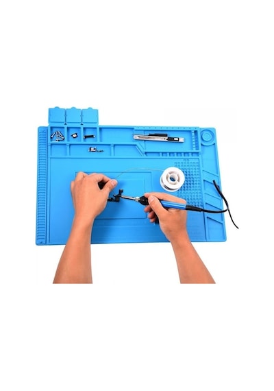 S160 Isıya Dayanıklı Silikon Ped Mıknatıslı Tamir Pedi 45X30Cm (245410670)