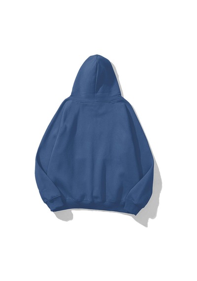 Prtnc Protonic Unisex İndigo Mavi Basic Sweatshirt Hoodie İndigo Mavi