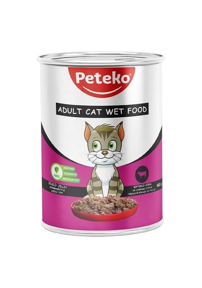 Biftekli Kedi Konserve 400 Gr