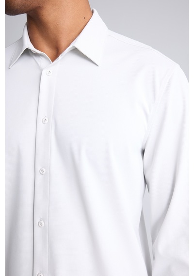 Defacto Slim Fit Klasik Yaka Uzun Kollu Gömlek H8154ax26augr493 Gri-gr493