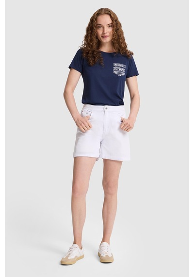 U.S. Polo Assn. Kadın Lacivert Tişört 50323540-vr033
