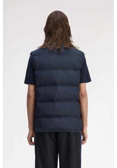 Fred Perry Erkek Yelek J8522-608 Koyu Mavi