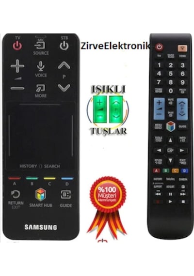 Samsung Uyumlu  Akıllı Kumanda Aa59-00776a Yedek Kumandası