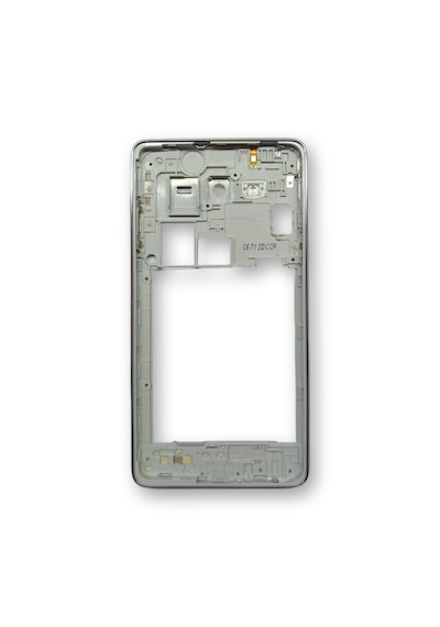 Samsung On7 Kasa Samsung Galaxy Uyumlu On7 Gri Renk Sm-g600 Orta Kasa Çıtalı On Off Ses Plastik Kamera Lensi Açık Gri