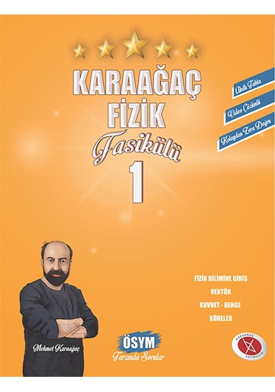 Karaağaç Yayınları Fizik 01 Fizik Bilimine Giriş - Vektör - Kuvve