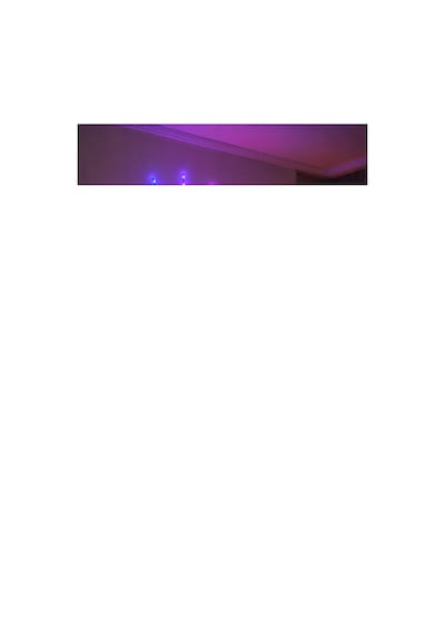 Mey İthalat Rgb Led Duvar Lambası Uzaktan Kumandalı Telefon Kontrollü Ortam Aydınlatması Renkli