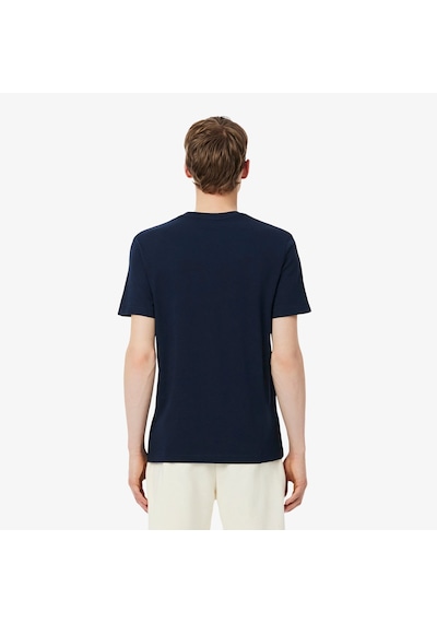 Lacoste Th0888-166 Erkek Tişört Lacivert