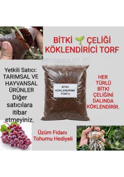 Bitki Çelik Köklendirici Özel Torf