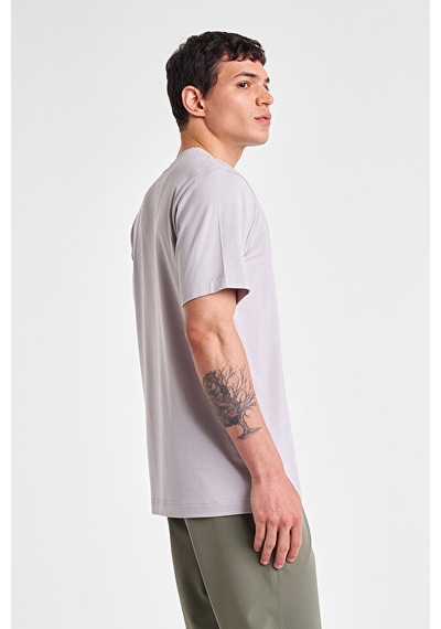 Lescon Erkek Kısa Kollu T-shirt 25s-1202-25y Gri