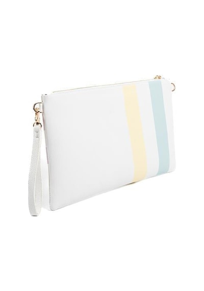 Silver Polo Sp1034 Kadın Portföy & Clutch Ekose Lila-pembe
