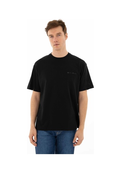 AR-MA Arma Erkek Oversize Bisiklet Yaka Tişört Y25344403101 001