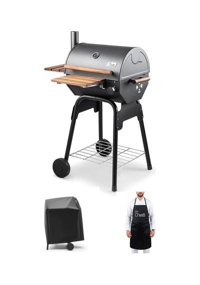 Grillord - 50 Kömürlü Barbekü Mangal Önlük Ve Kılıf Hediyeli Diğer