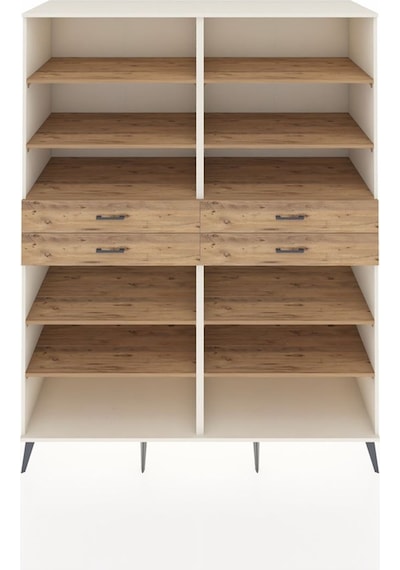 Kronos Gardrop 10 Raflı 4 Çekmeceli 176x59x221 Aytaşı-çam Beyaz Kronos Gardrop 10 Raflı 4 Çekmeceli 176x59x221 Aytaşı-çam Beyaz