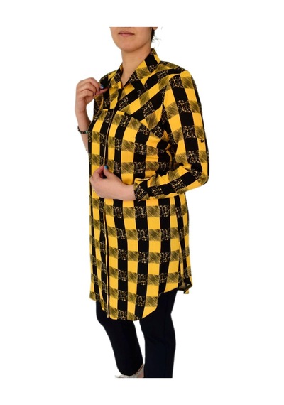 Kadın Ekose Kareli Tunik Bgl-st02956 001