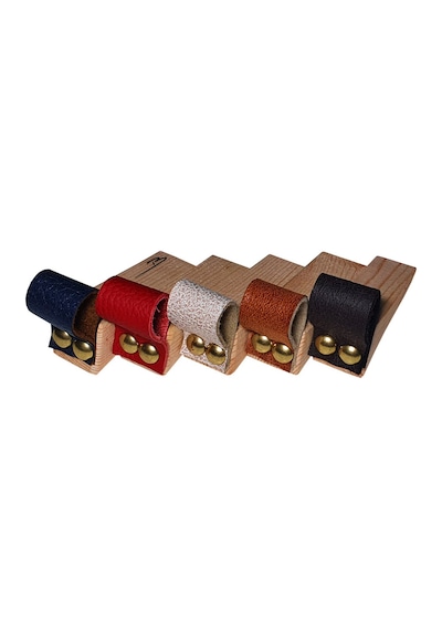Premium 5 Renk Deri Kapı altlığı kapı stoperi stopper (5li Paket)