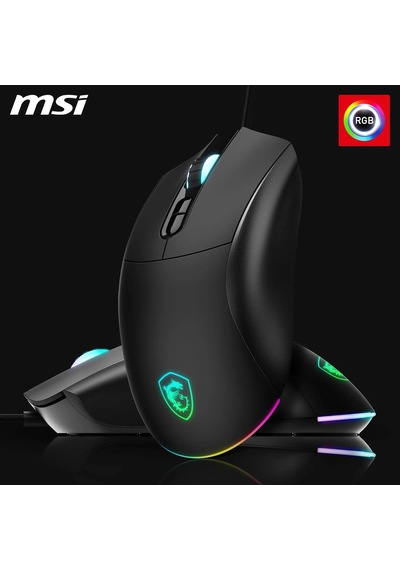 Forge Gm320 Oyuncu Mouse, 12800 Dpı Optik Sensör, Rgb Led, 7 Düğme, Usb 2.0, Siyah, 1.5m Kablo