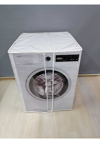 Şeffaf Pvc Çamaşır Makinesi Örtüsü Su Geçirmez, Dayanıklı Ve Su Ve Toza Karşı Koruyucu