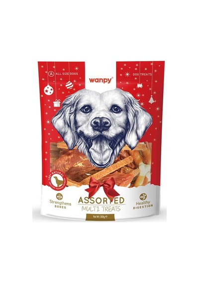 Wanpy Karışık Köpek Ödülü M-02h 300g