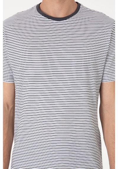 U.S. Polo Assn. Erkek Regular Fit Bisiklet Yaka Siyah Çizgili Tişört 50306898-VR046 U.S. Polo Assn. Erkek Regular Fit Bisiklet Yaka Siyah Çizgili Tişört 50306898-VR046