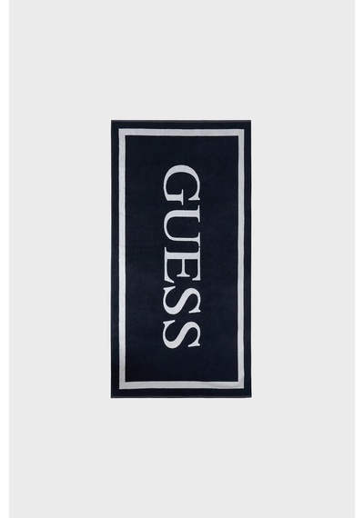 Guess Bayan Plaj Havlusu E5gz13 Sg00p A73l Lacivert Beyaz