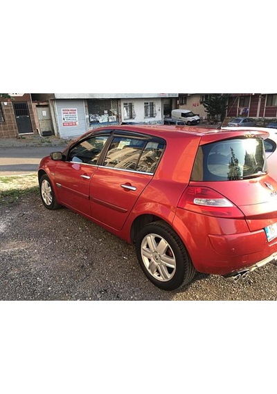 Renault Megane Hb 2 Krom Cam Çıtası 2002 - 2012 4 Prç.