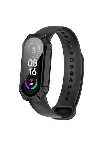 Microsonic Xiaomi Mi Band 8 Kılıf Darbeye Dayanıklı Matte Premium Slim WatchBand