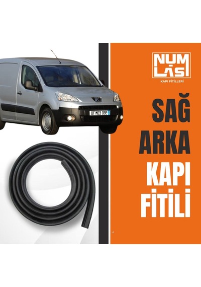 Peugeot Partner Tepee Panelvan 2009-2018 Sağ Arka Kapı Fitili-a Kalite-numlas-nm4518