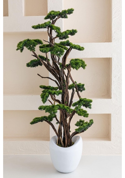 Yapay Büyük Bonsai Ağacı 200 Cm 40 Dal Renkli