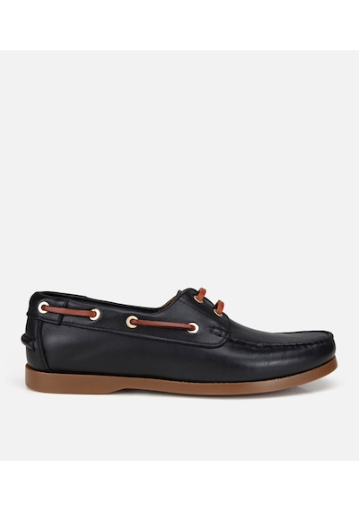 Hotiç Erkek Deri Siyah Bağcık Detaylı Günlük Loafer 02ayh319730a100 02ayh319730a100