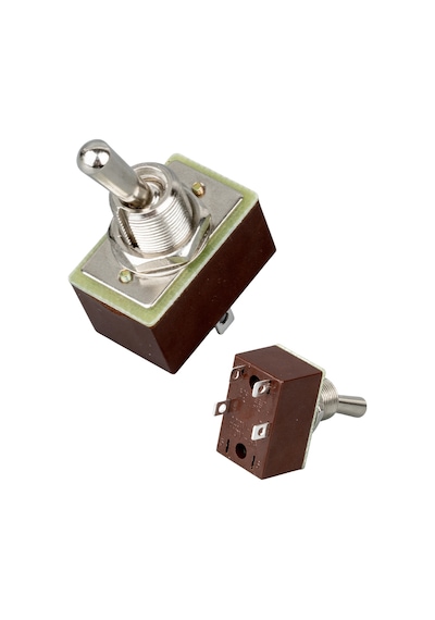 Ayt Ic-151c On Off Ø12 Mm 4p Toggle Switch Buton Aç Kapa Düğme 2 Kademeli 49mm