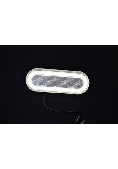 Dorse Karavan Neon Görünüm Led Sinyal İşaret Lamba Beyaz 12v 24v