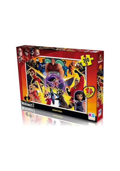Ks İncredibles 2 Puzzle 200 Parça