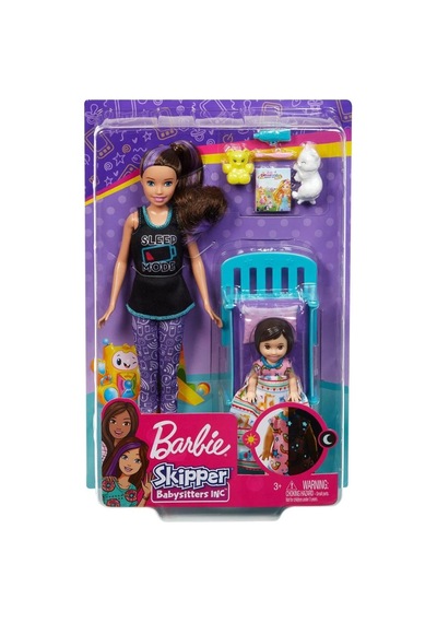 Mey İthalat Fhy97 Skipper Bebek Bakıcısı Bebeği Ve Aksesuarları Oyun Seti