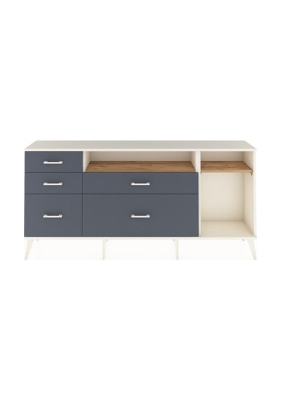 Arges Konsol 2 Raflı 5 Çekmeceli 176x30x83 Aytaşı-çam/antrasit Çam/antrasit Arges Konsol 2 Raflı 5 Çekmeceli 176x30x83 Aytaşı-çam/antrasit Çam/antrasit